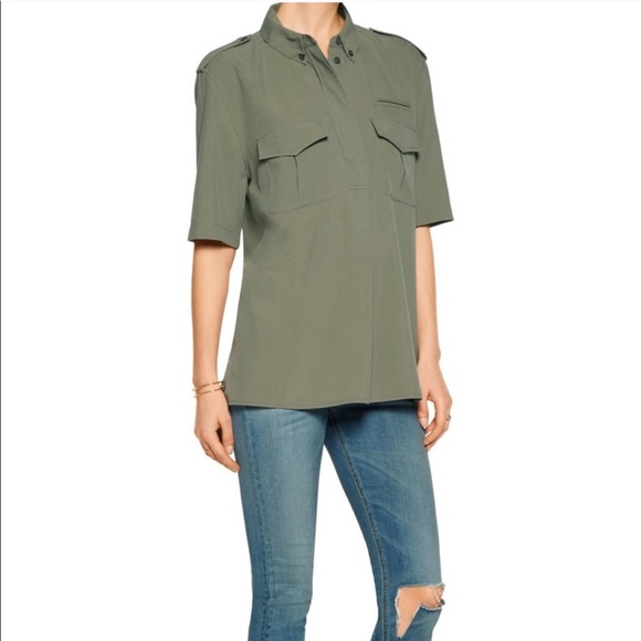 Equipment Major Silk Shirt - Picture 3 of 7